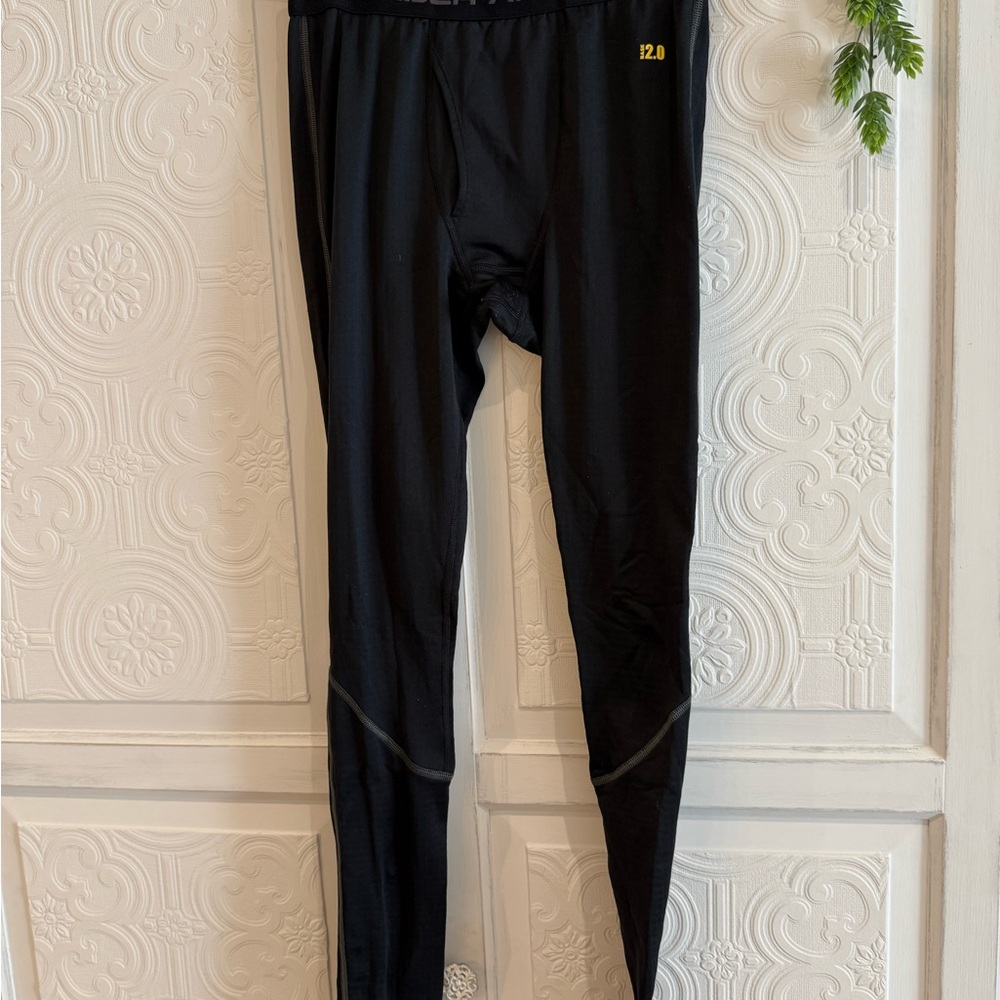 Under Armour Gray and Black ColdGear Leggings